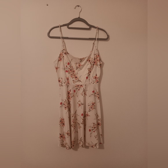 Nine Britton White Pink Floral Sleeveless Cottagecore Sundress Medium Petite - Picture 3 of 6